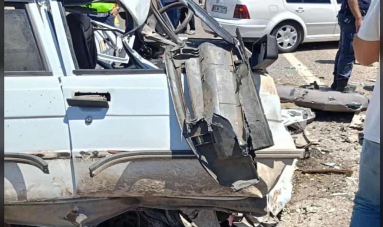Adıyaman’da feci kaza: 5 ölü, 1 ağır yaralı