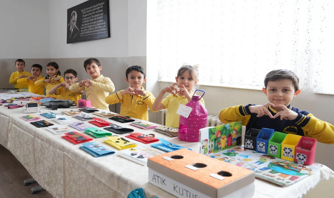 Ankara’da eğitim ÇEM’den, üretim minik ellerden