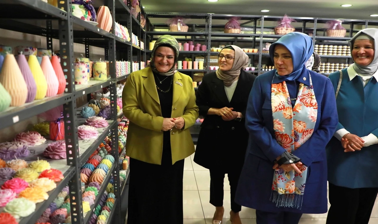 ”Atölye Karatay’a tam not: Kadın istihdamına destek”