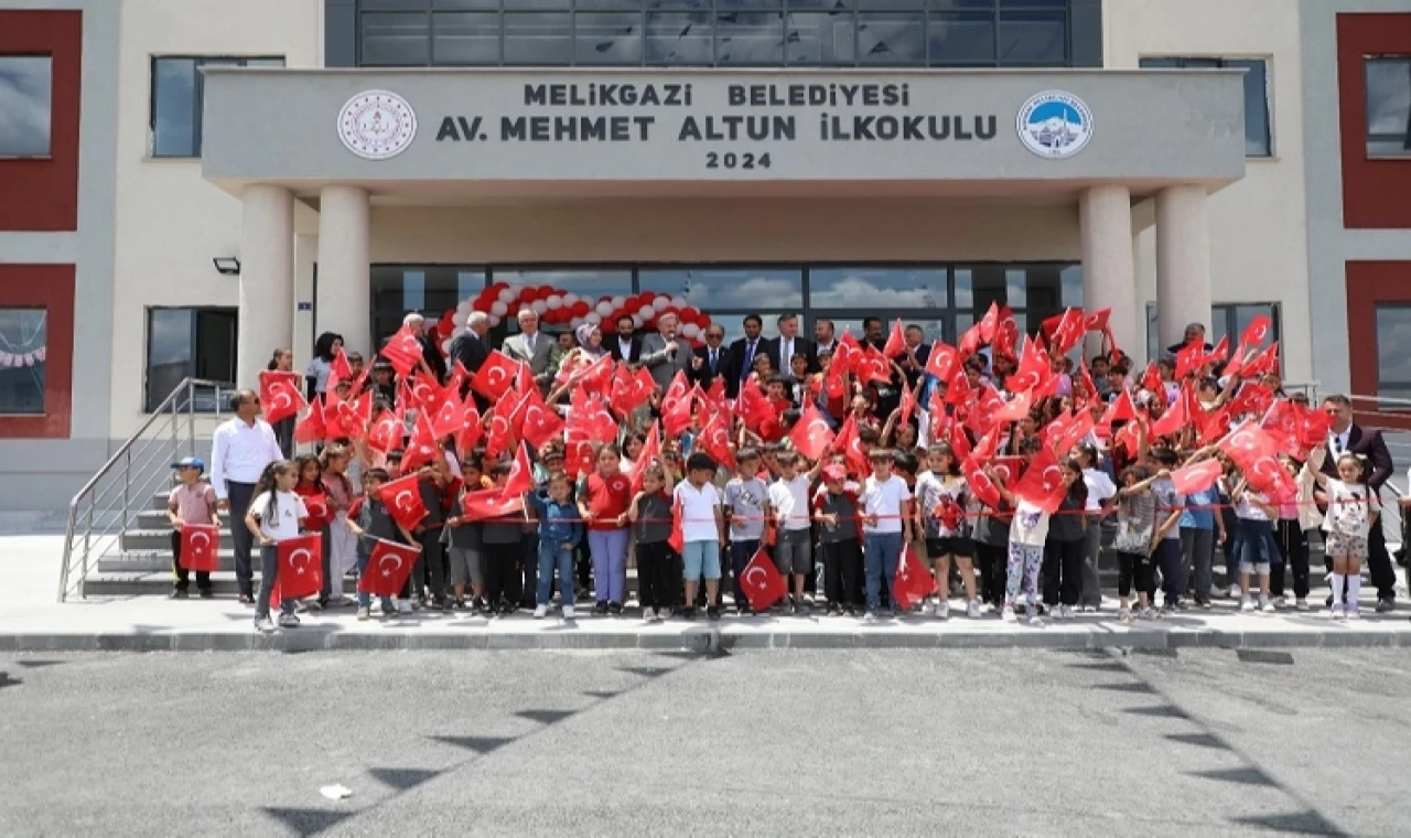 Kayseri Melikgazi’den 3 yeni okul