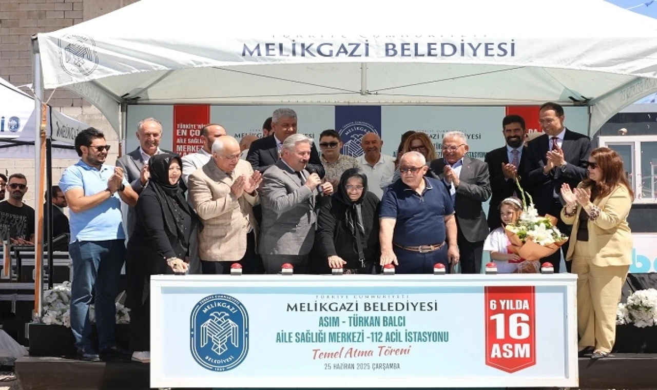 Kayseri Melikgazi’den yeni sağlık yatırımı