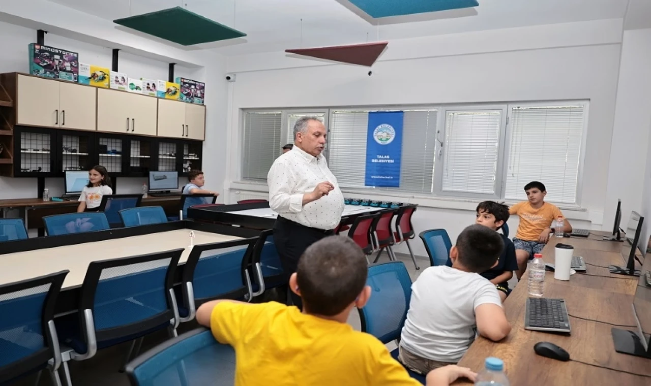 Kayseri Talas’tan geleceğin mucitlerine kamp