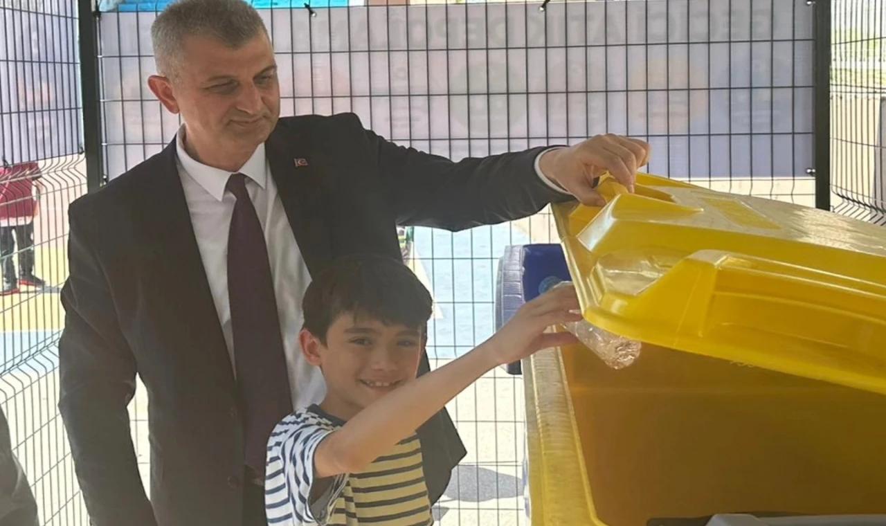 Kocaeli Gölcük’te öğrencilere sıfır atık eğitim sahası