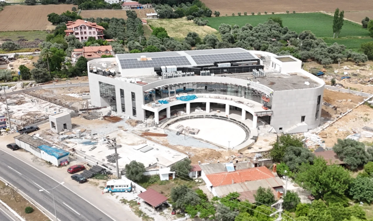 Muğla’da Milas Kültür Merkezi’nin yüzde 77’si tamamlandı