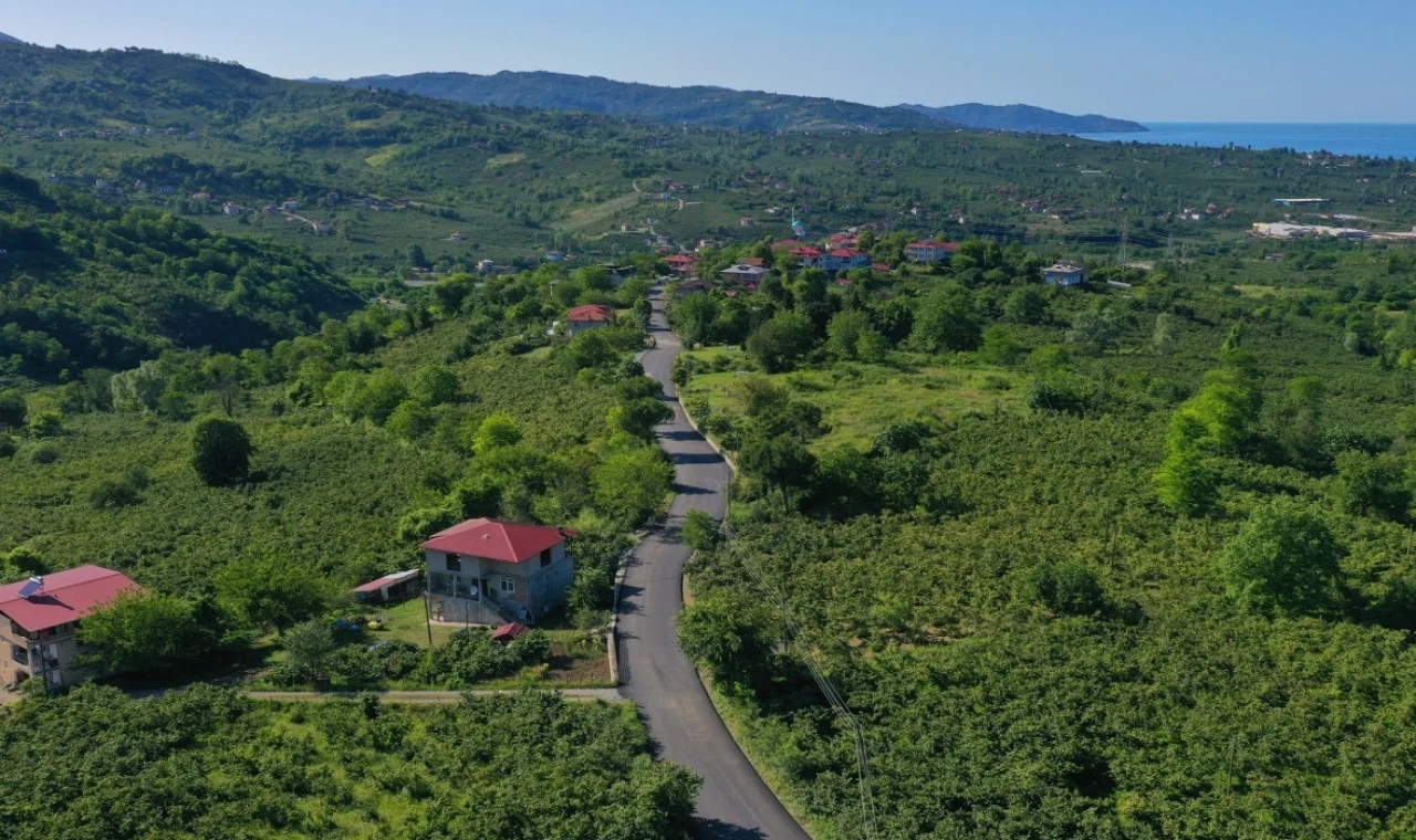 Ordu’da Yaraşlı Yolu sıcak asfalta kavuştu