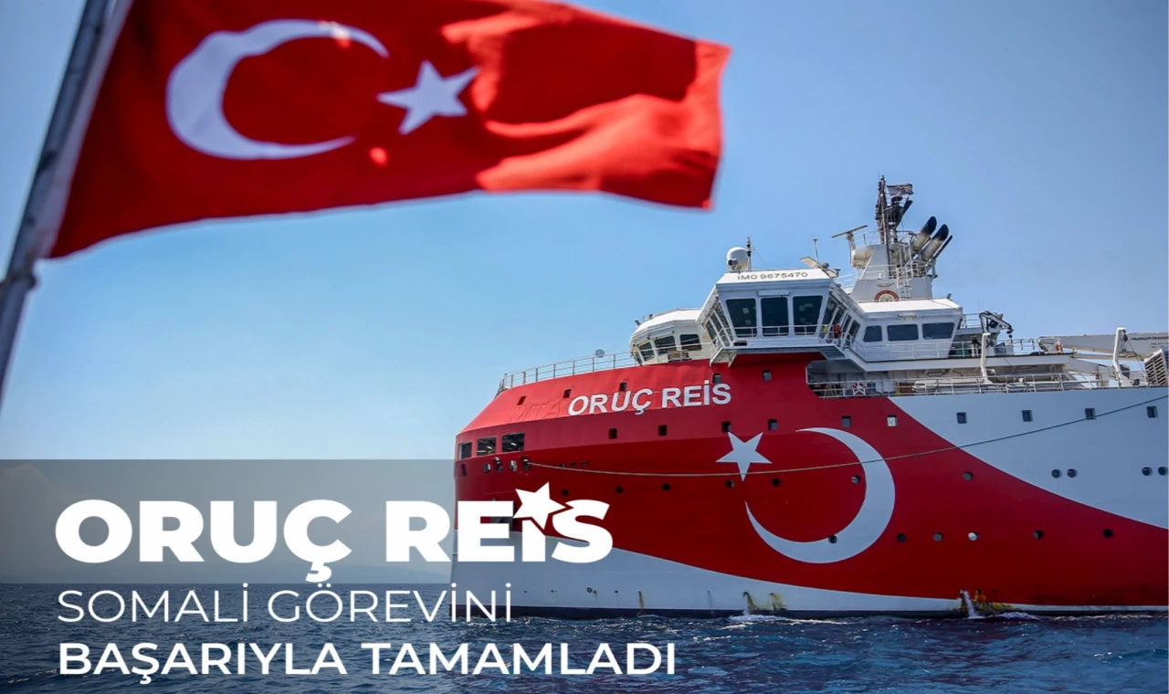 Oruç Reis Somali’deki görevini tamamladı... Yurda dönüyor