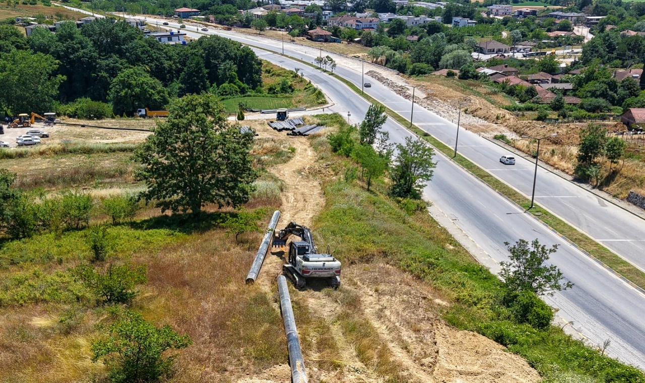 Sakarya’da 17 mahalleye içme suyu ileten ana hat yenileniyor