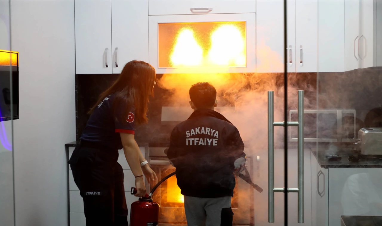 Sakarya’da miniklere afet bilinci