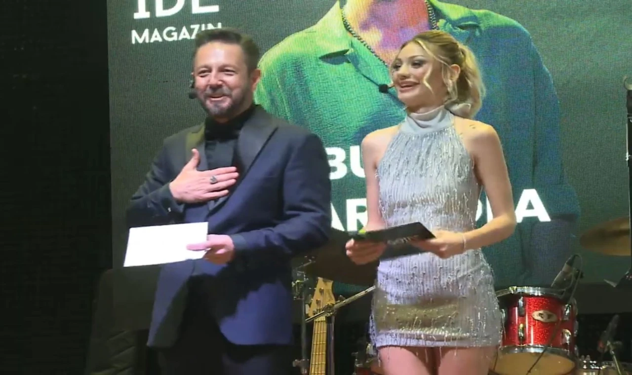 Vizyon Gecesi Ödülleri Nevide Çiçek ve Burak Sarımola’yla eğlenceye dönüştü