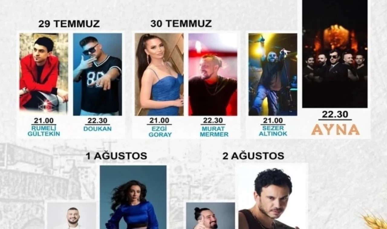 Babaeski’de tarım ve kültür festivali başlıyor
