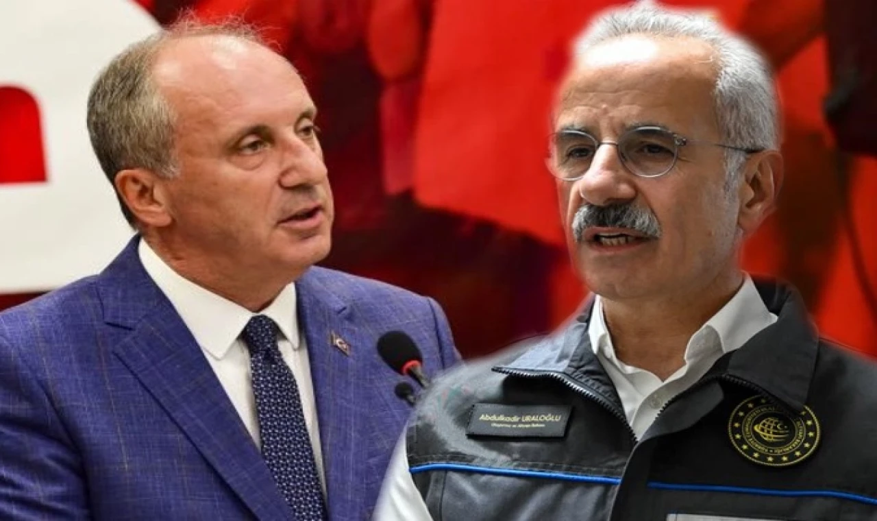 Bakan Uraloğlu’ndan CHP’li İnce’ye dakikalı yanıt!