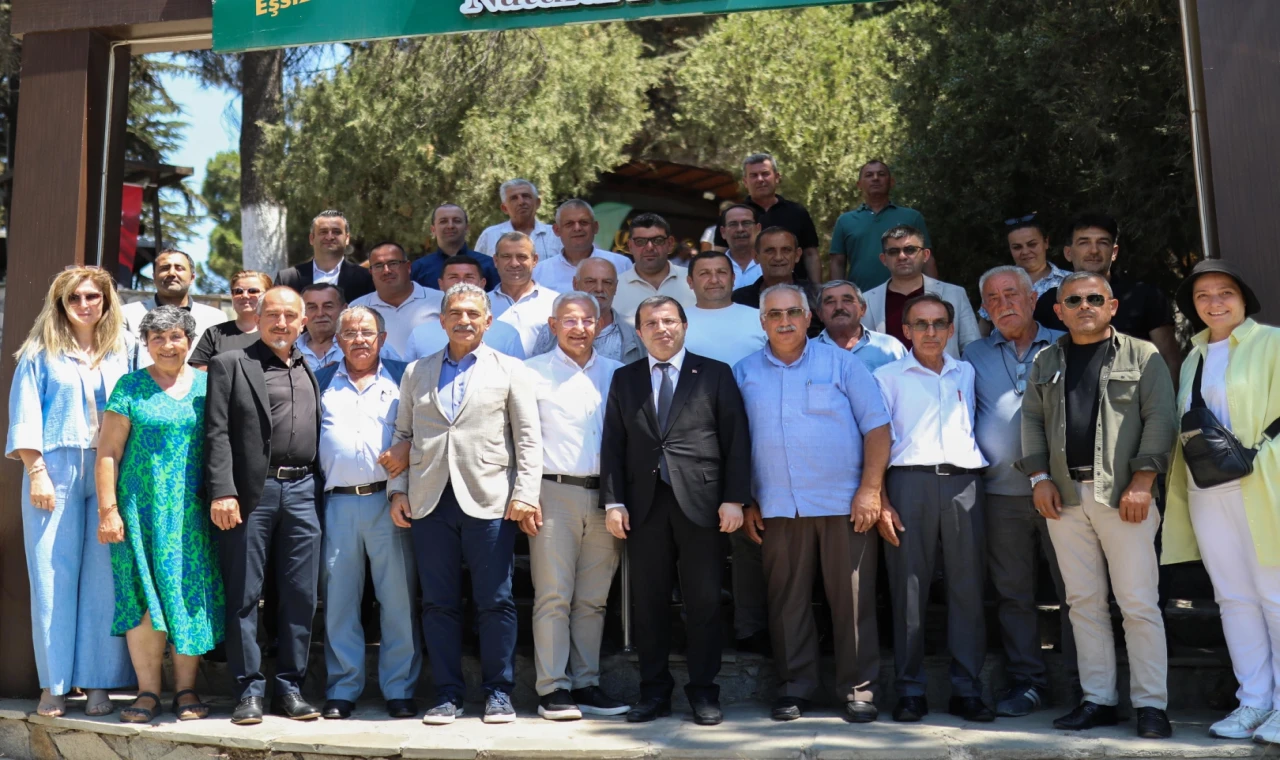 Bursa Gemlik’te muhtarlar toplantısı