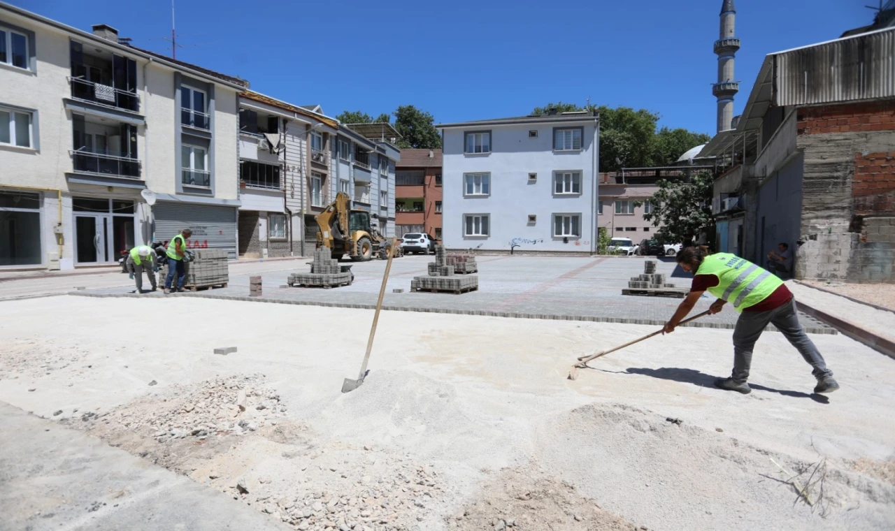 Bursa İnegöl’de kamulaştırılan alanlar otoparka dönüşüyor