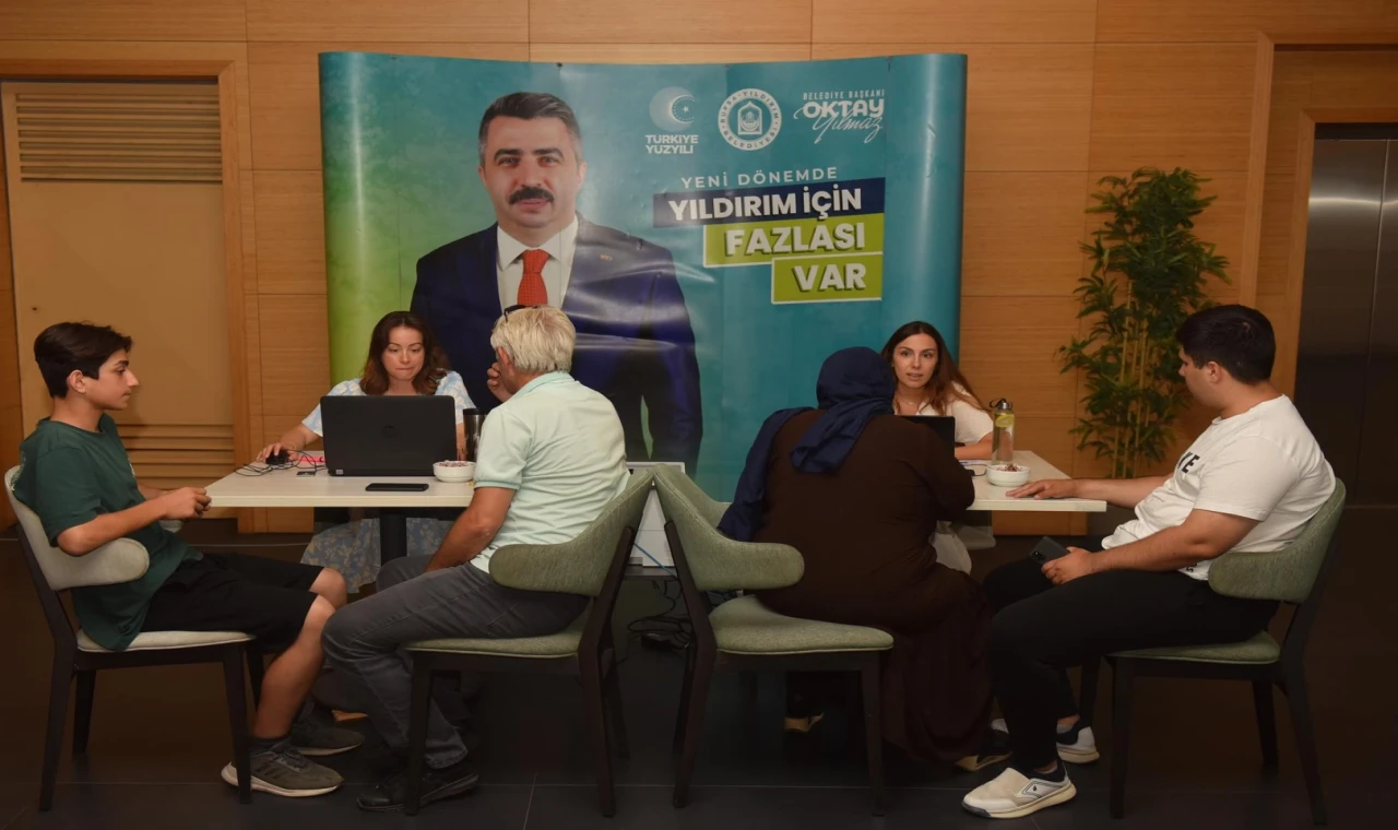 Bursa Yıldırım’da öğrenciler tercih desteği