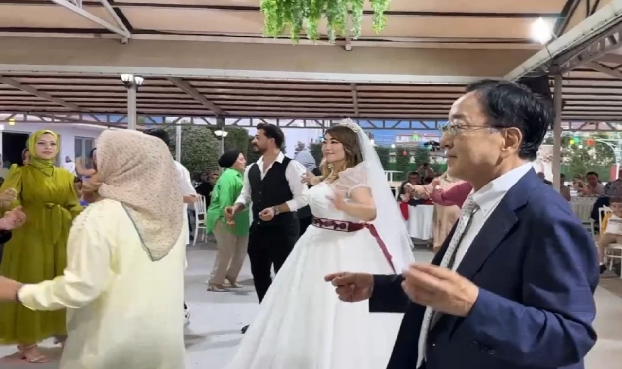 Düzce’ye japon gelin geldi