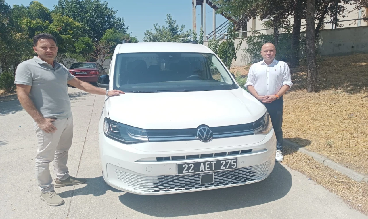 Edirne’de Keşan SYDV’ye yeni araç