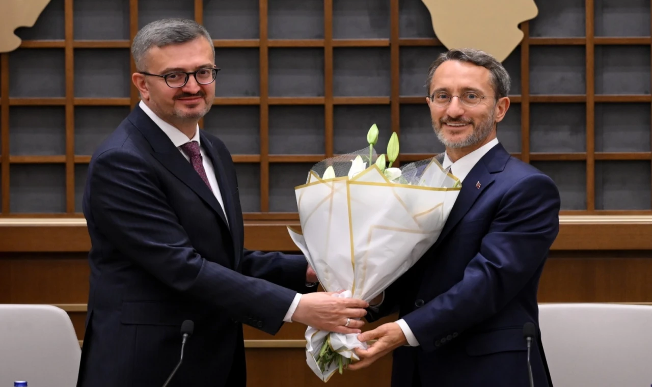 İletişim Başkanlığı’nda devir-teslim tamam
