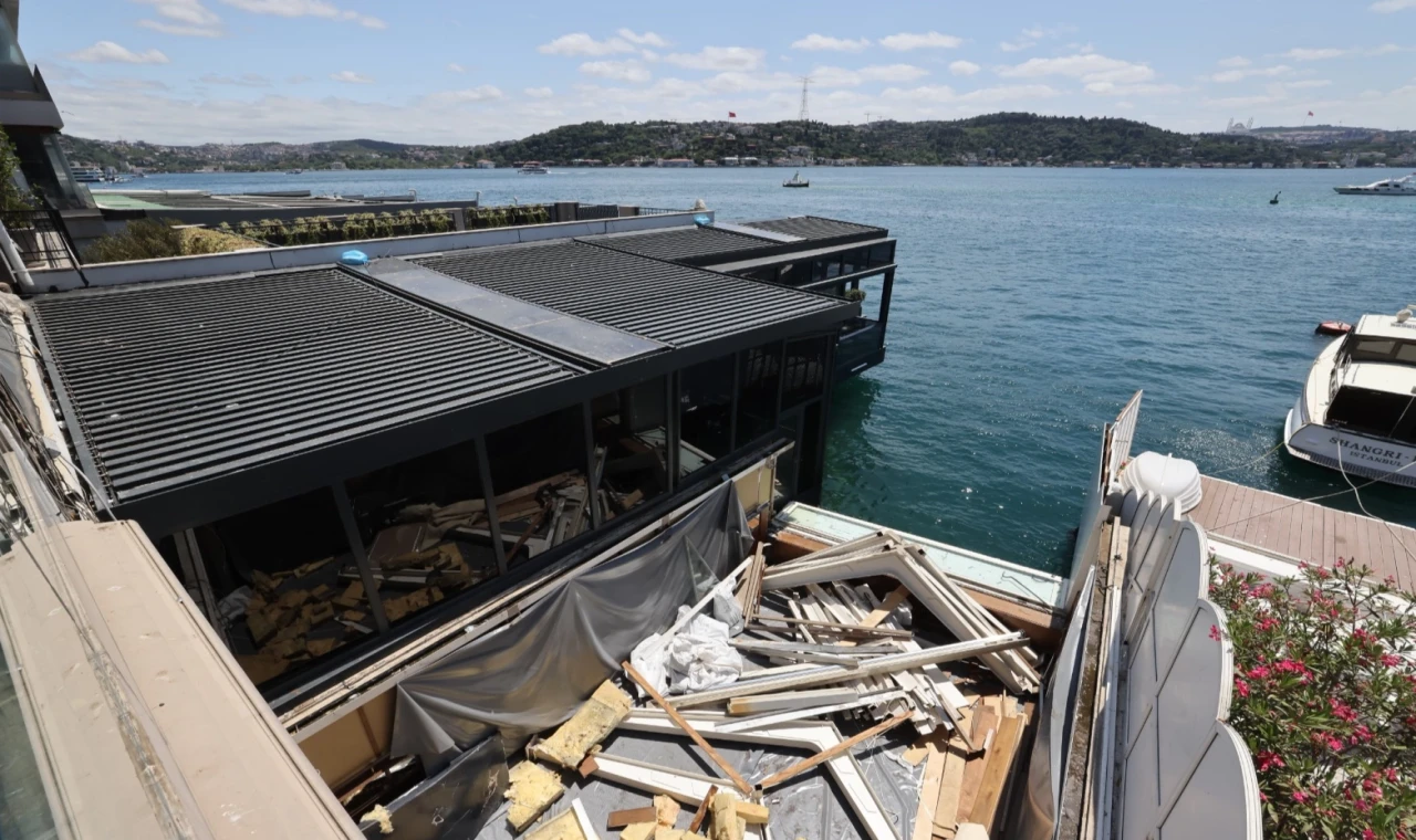 İstanbul Boğazı’nda kaçak yapı avı!