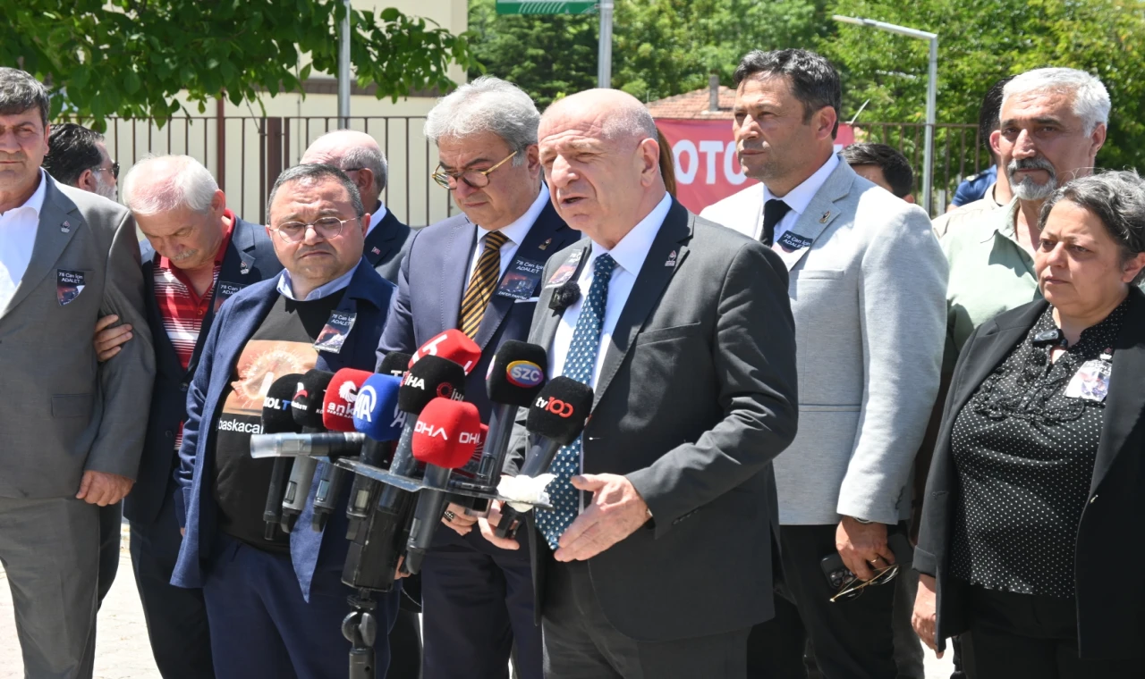 Kartalkaya Davası’nın ilk duruşmasında Ümit Özdağ’dan çarpıcı mesaj