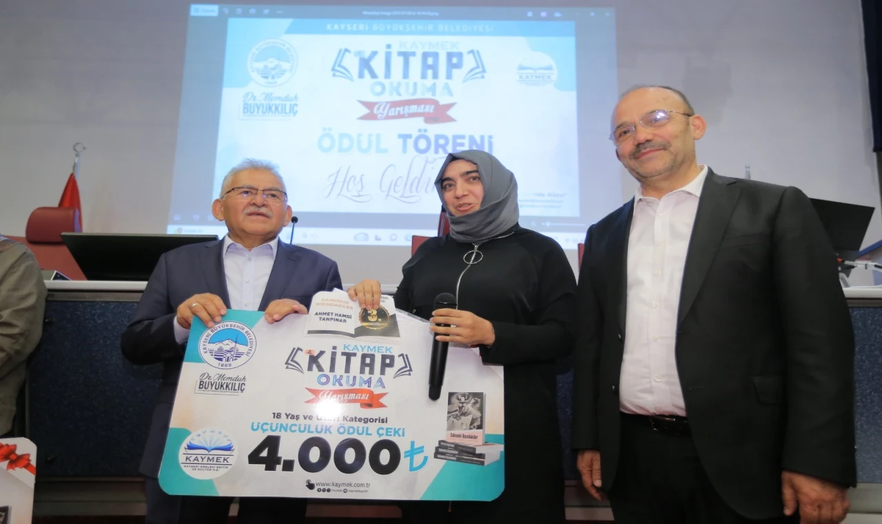 KAYMEK’in kitap okuma ödülleri yüzde 25 arttı