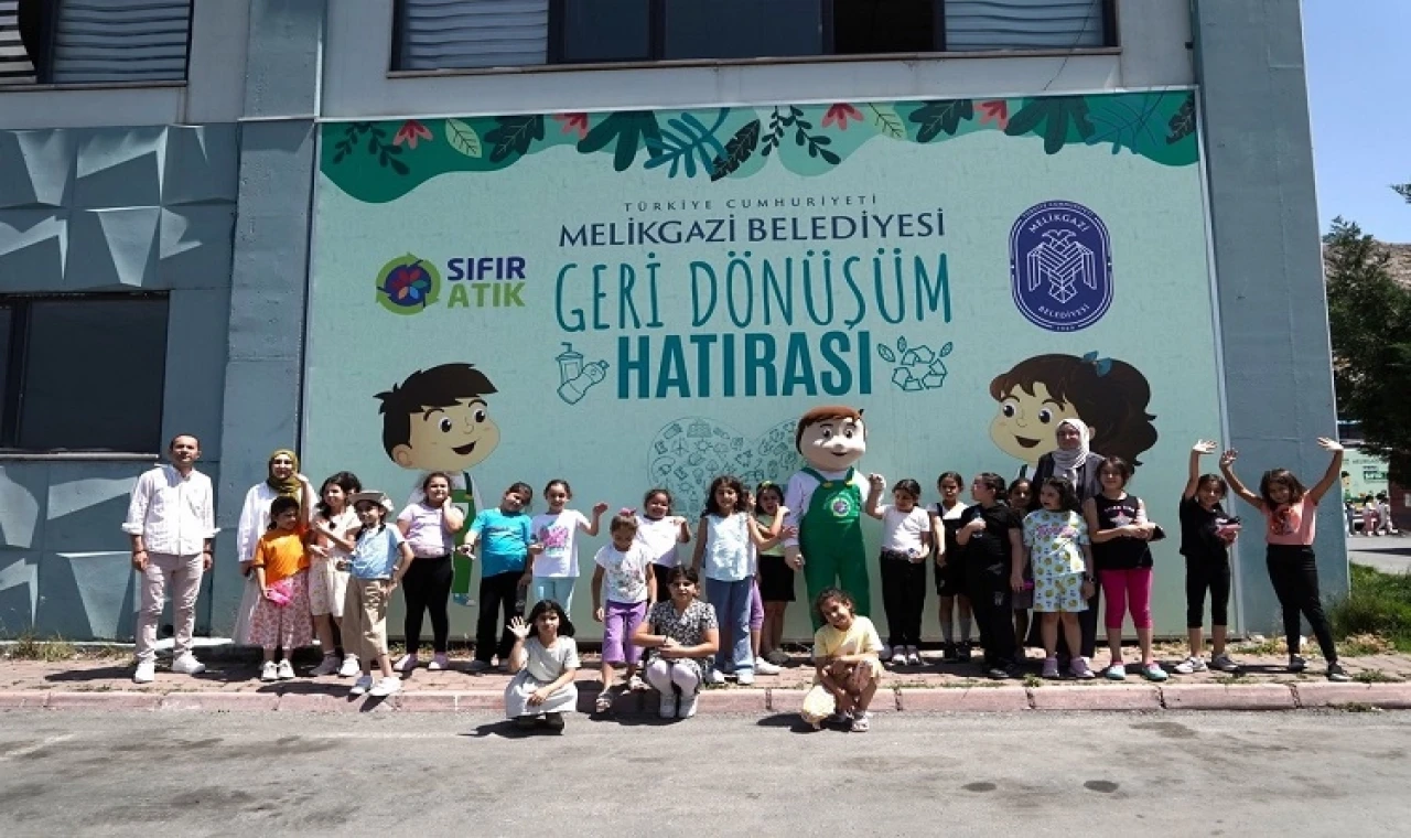 Kayseri Melikgazi’de geri dönüşüm için farkındalık eğitimi