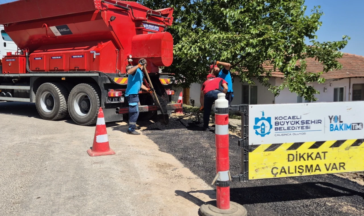 Kocaeli’de güvenli ve konforlu yollar için hızlı müdahale