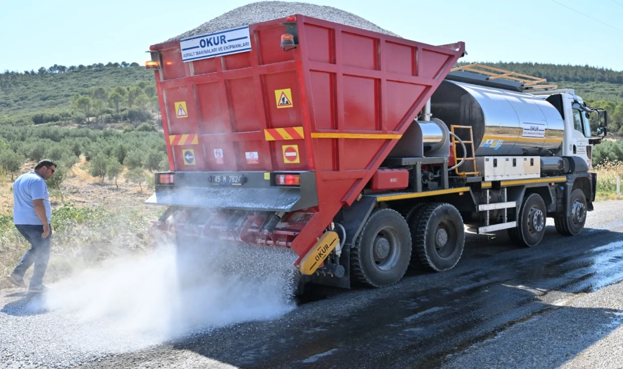 Manisa’da yeni nesil asfalt dönemi başladı