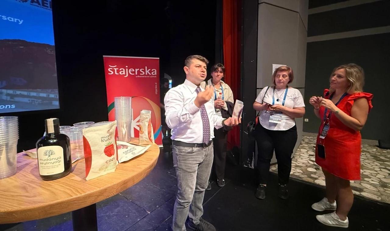 Mudanya, Slovenya ve Fransa’da tanıtıldı... Baran Güneş, Mudanya için uluslararası sahnede