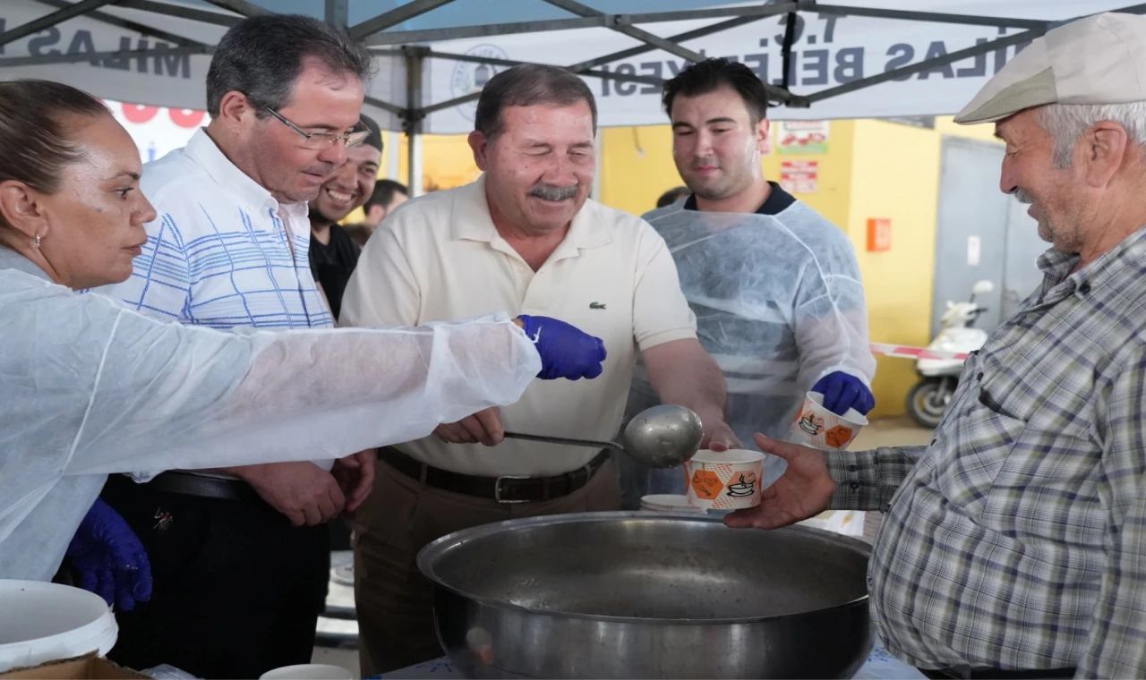 Muğla Milas’ta bereketli ikram