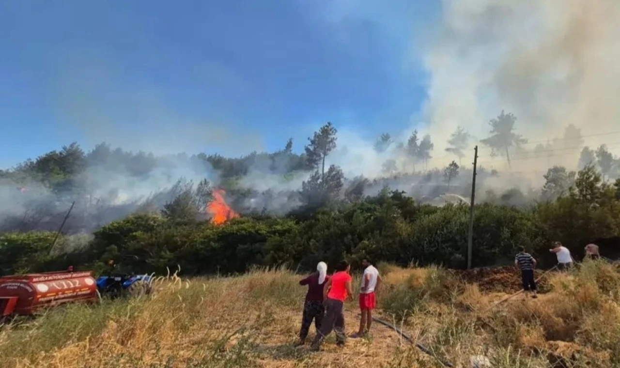 Muğla’nın yangın tankerleri aktif görevde