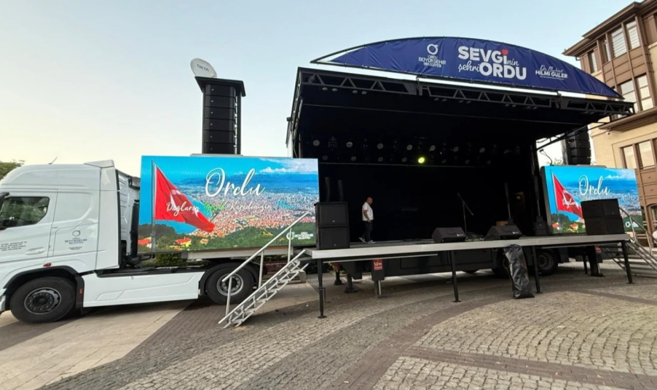 Ordu’da ‘Sevgi Tırı’ yolculuğa başlıyor