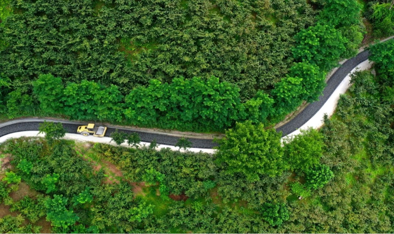 Ordu’da Tepecik Mahalle yolu asfalta kavuşuyor