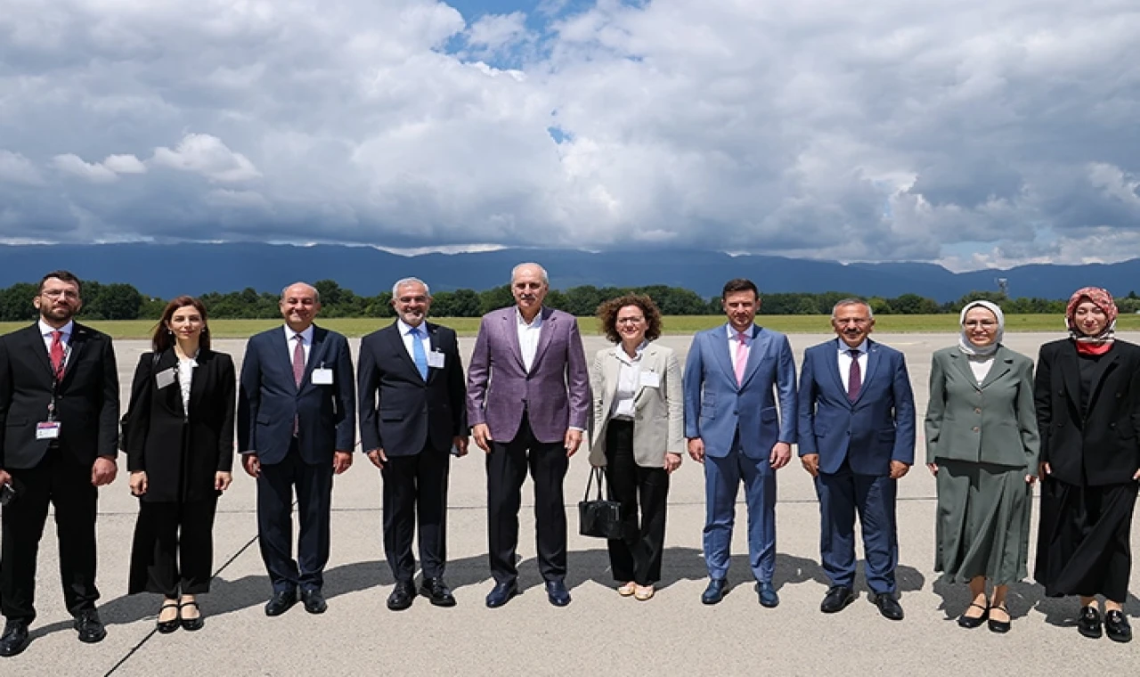 TBMM Başkanı Kurtulmuş İsviçre’de