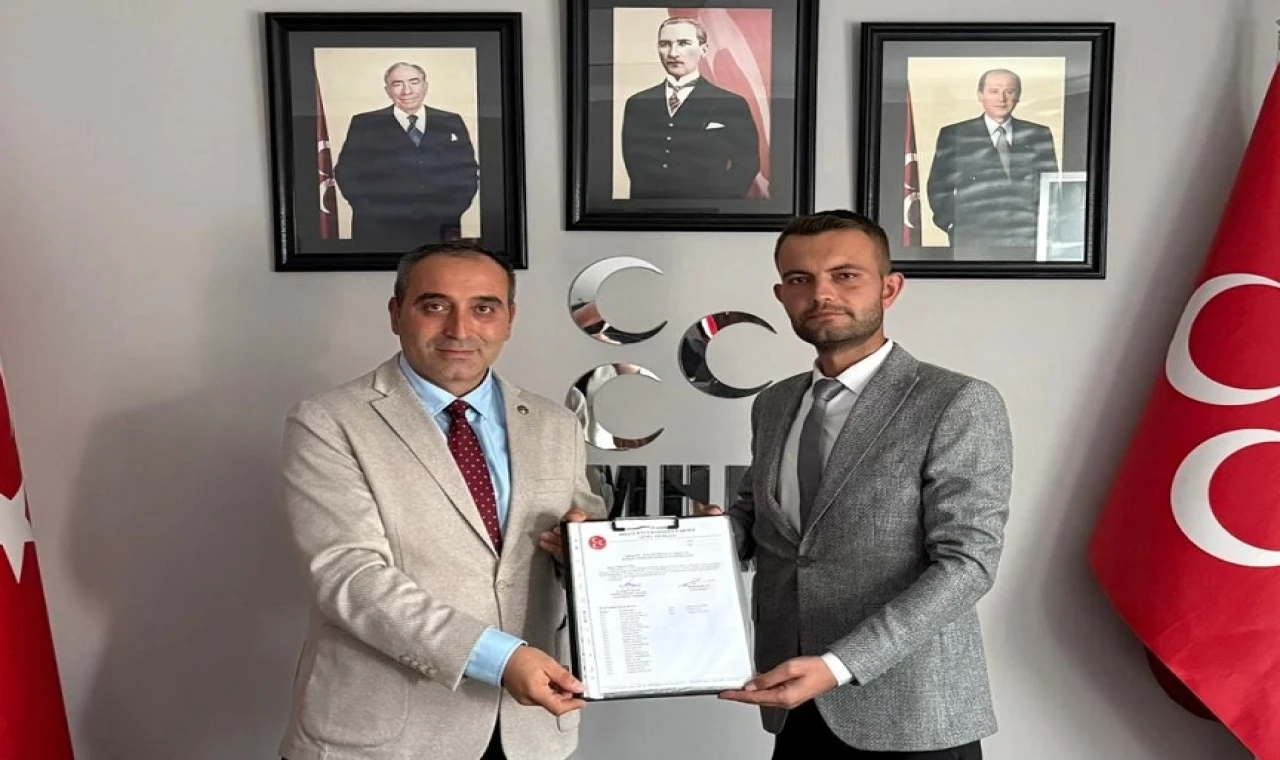 Bilecik’te MHP Pazaryeri İlçe Başkanlığı’na Vedat Çora atandı