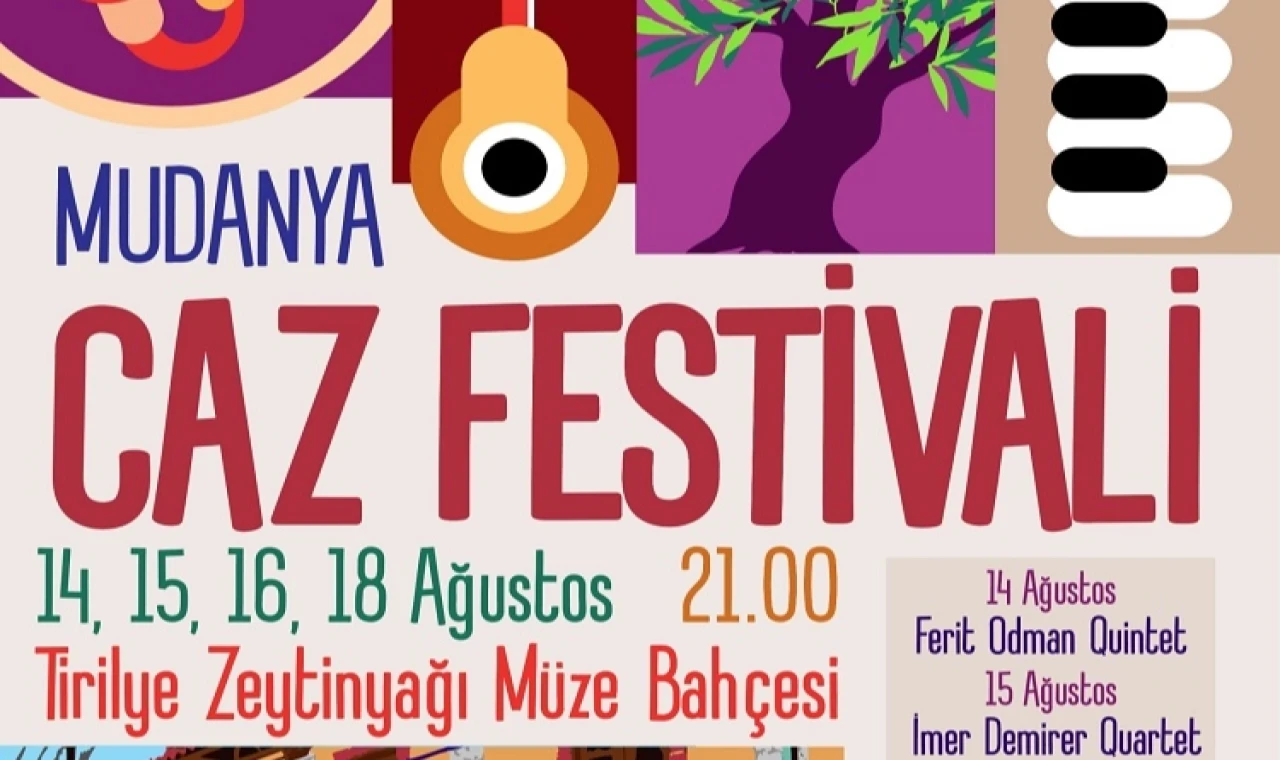 Bursa Mudanya’da caz festivali başlıyor