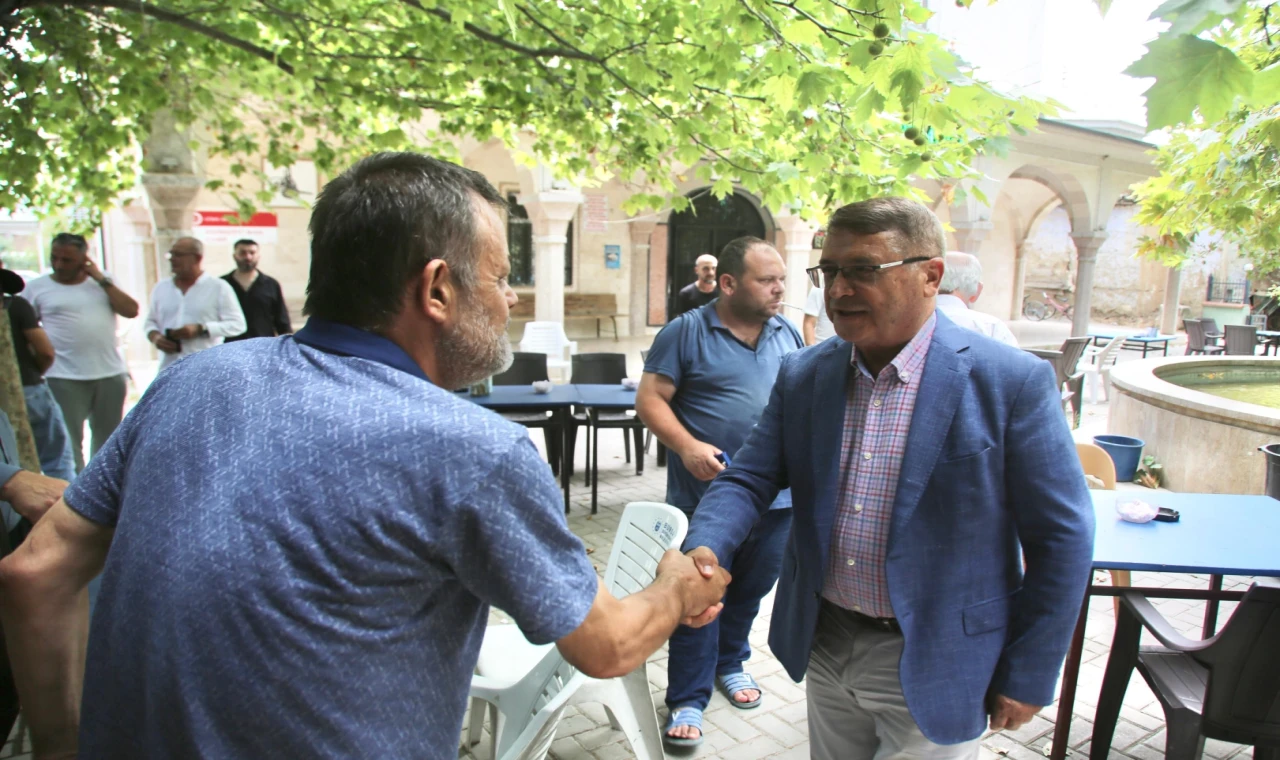 Bursa’da yangın bölgelerine BESOB ziyareti