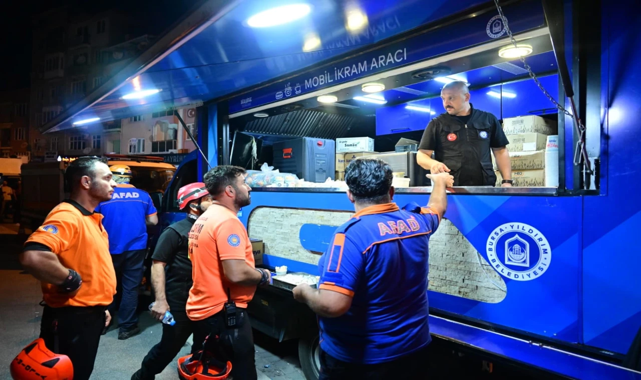 Bursa’dan Balıkesir’e ’Yıldırım’ destek