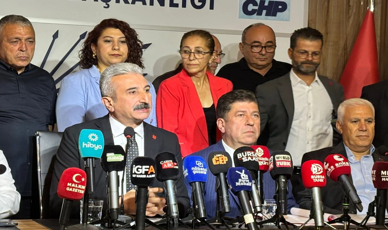 CHP Bursa’dan hukuk dışı müdahalelere tepki!