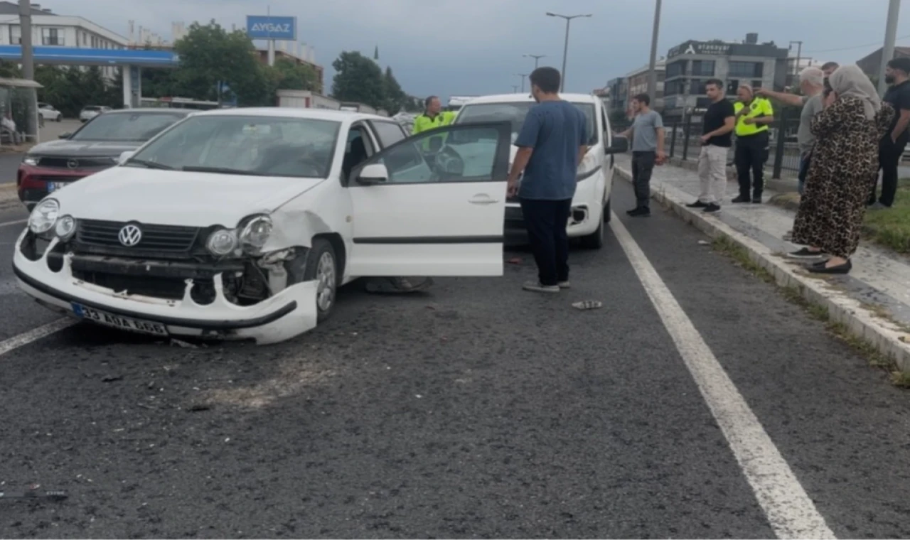 Düzce’de zincirleme trafik kazası