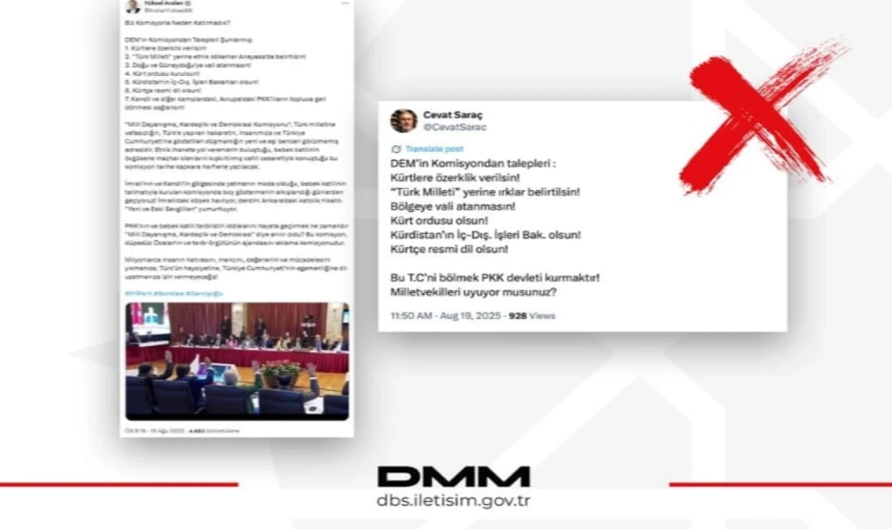 İletişim’den ‘Milli Dayanışma’ açıklaması