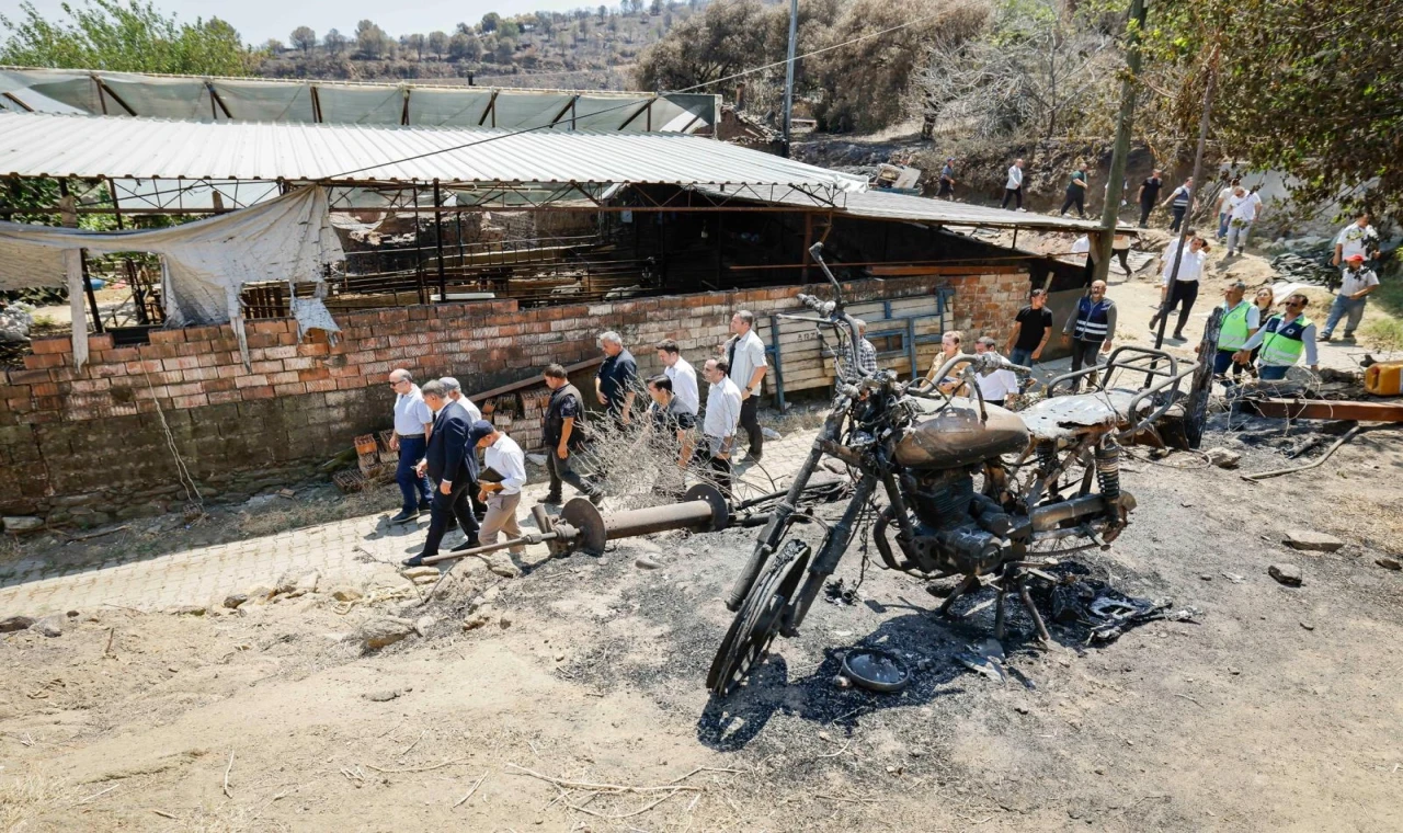 İzmir’de yangınzedeler yıl sonuna kadar suya ücret ödemeyecek