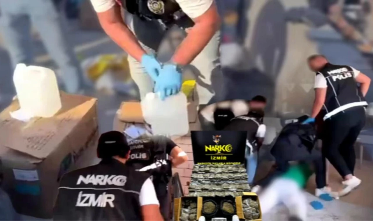 İzmir’de zehir tacirlerine 3 gözaltı!
