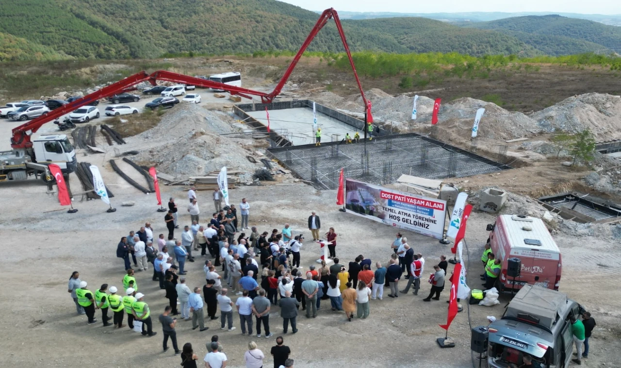İzmit’te pati dostlara yeni yaşam alanı