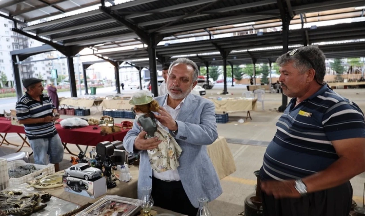 Kayseri Talas’ta antikacılar buluştu