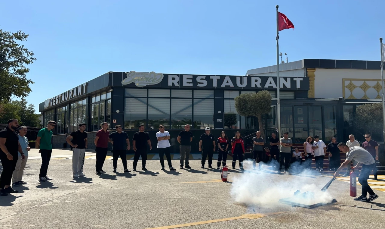 Kocaeli Çayırova’da olası yangınlara karşı eğitim seferberliği