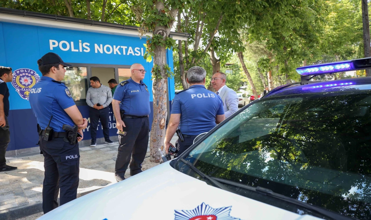 Konya Meram’da kafeler sokağına ’emniyet’li nokta