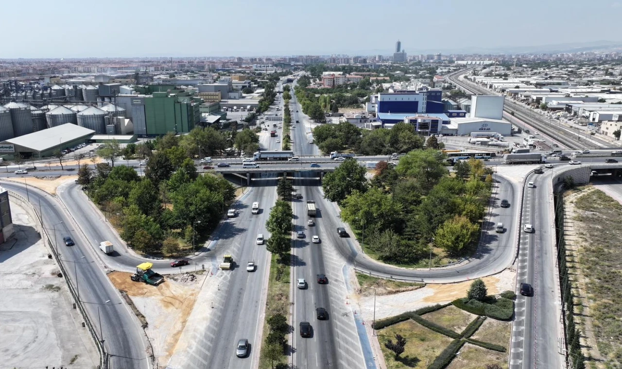 Konya’da Marangozlar Kavşağı 23 Ağustos’ta trafiğe kapatılıyor