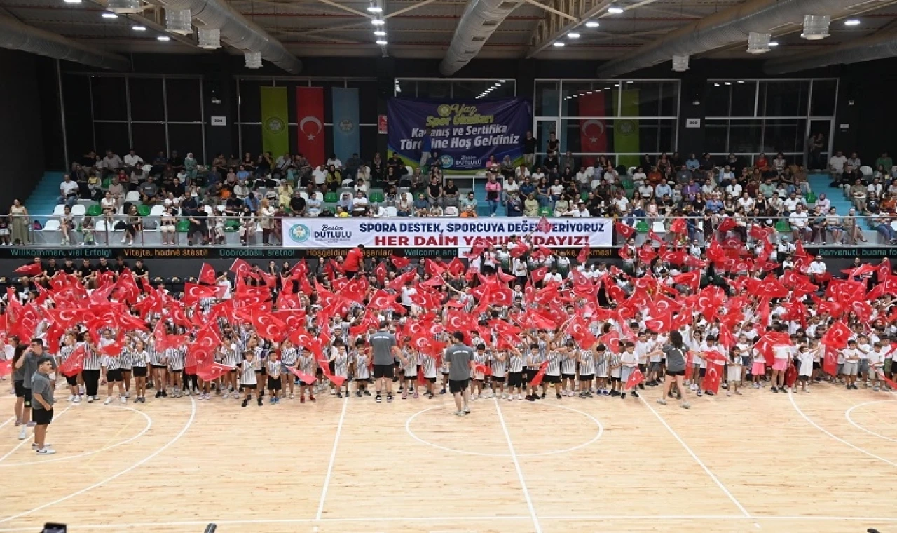 Manisa Büyükşehir Belediyespor yaz okulları sona erdi