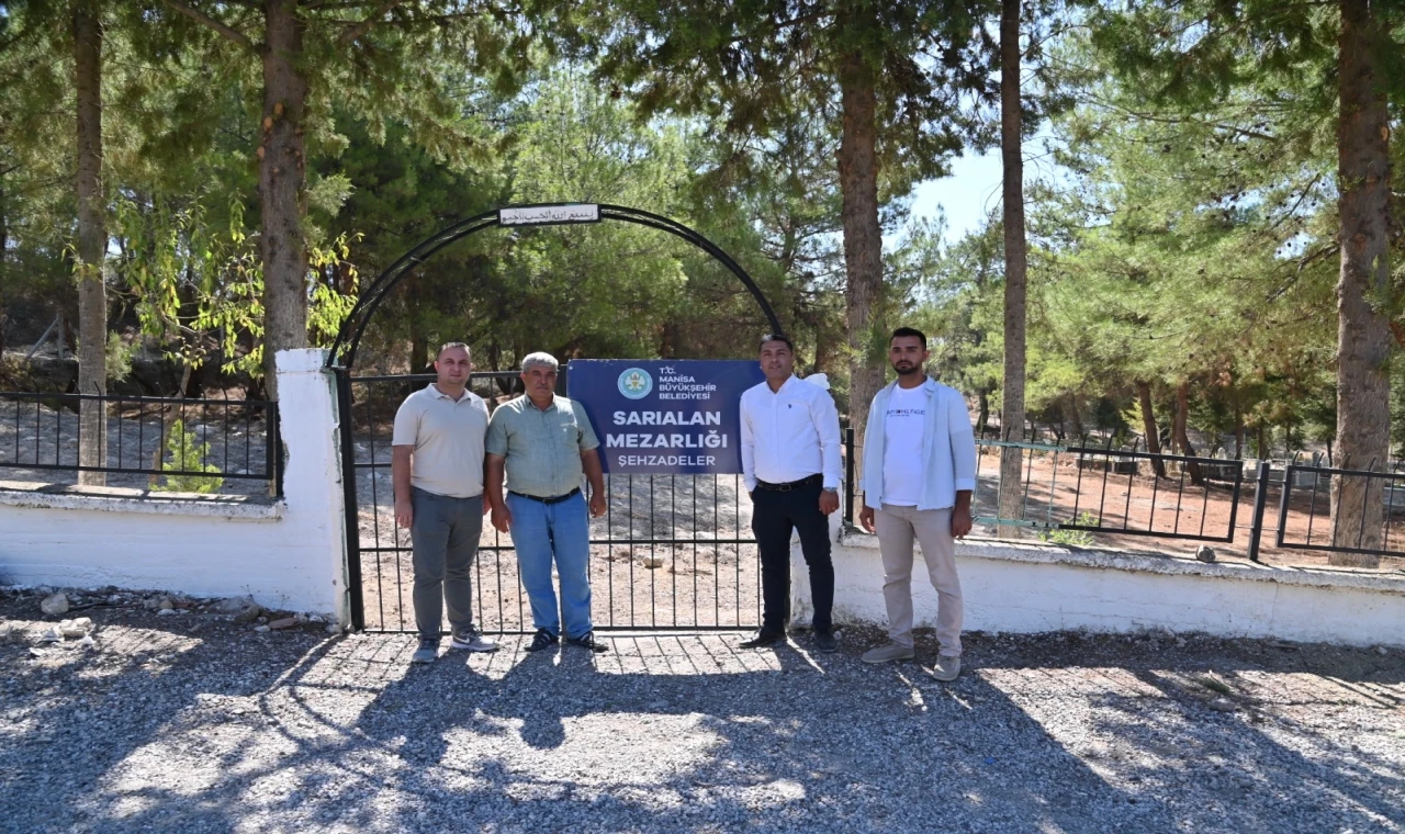 Manisa’da mezarlıklar güvenli hale getiriliyor