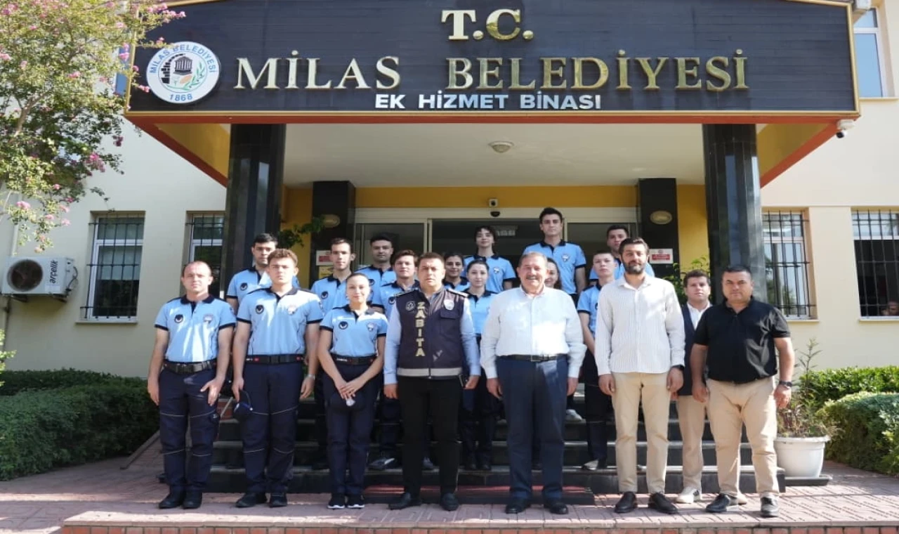 Muğla Milas’ın yeni zabıtaları görevde